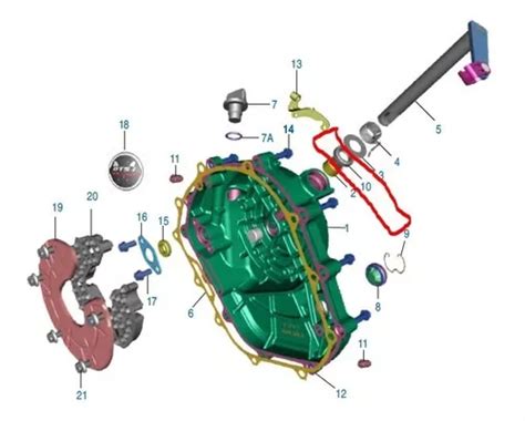 Reten De Aceite Eje De Clutch Pulsar Discover Boxer Avenger En Venta En