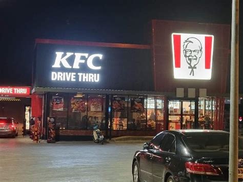 Menu at KFC DRIVE THRU restaurant, Sam Phran