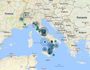 Terremoto In Italia La Terra Sta Tremando Intensamente Da Nord A Sud