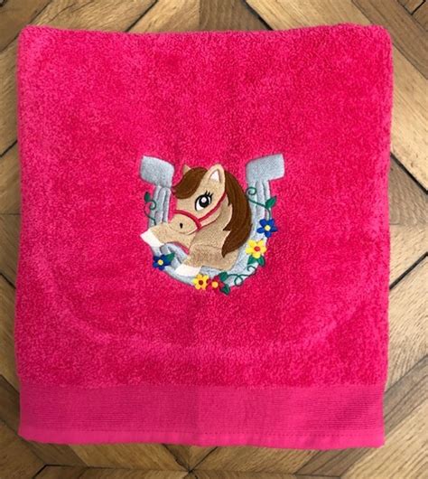 Drap De Bain Cheval Personnalis X