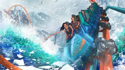 Ice Breaker Coaster Coming to SeaWorld Orlando - On the Go in MCO