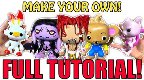 How To Make Your Own Custom Funko Pop Full Tutorial Youtube