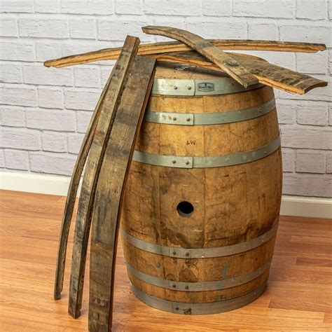 Whiskey Barrel Staves Pack Of 10 Etsy Whiskey Barrel Whiskey