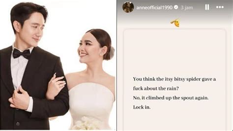 postingan putri anne  tengah kabar pernikahan amanda manopo  kenny