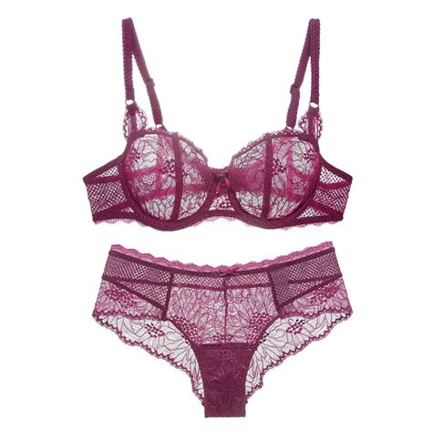 New Products Bra Set Temptation Invisible Lingerie Set Transparent