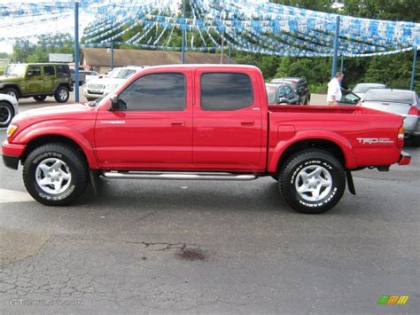 2004 Radiant Red Toyota Tacoma V6 Prerunner Trd Double Cab 33237036