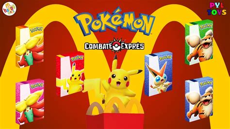 Mcdonalds Unboxing Happy Meal Cartas Pokémon Combate Express Youtube