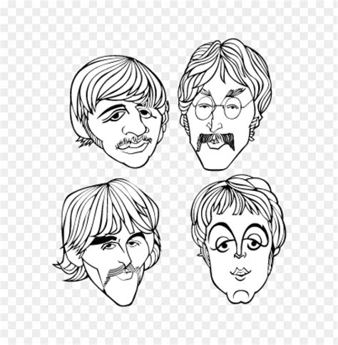 The Beatles Band Vector Logo Free - 463655 | TOPpng