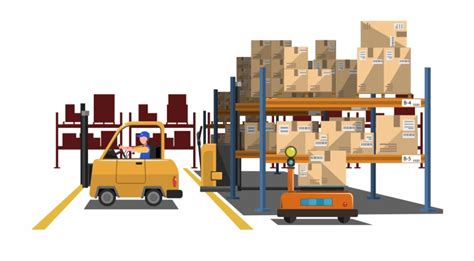 Warehouse Storage Illustration Tidewater Staffing