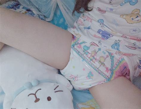 嫦娥？h系少女！ On Twitter 主打的就是一个慵懒（不是） Abdl Diaper 尿布女孩 幼児退行 おむつ