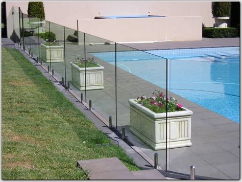 Stock glass pool fence panels- Wholesale glass pool fencing