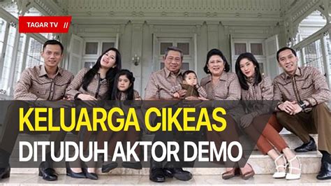 Benarkah Keluarga Cikeas Bagian Kelompok Aktor Demo Pemerintah Jokowi