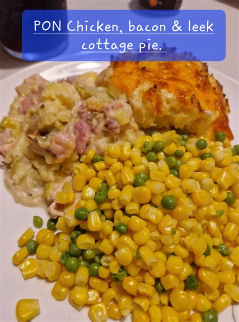 Chicken Bacon And Leek Cottage Pie Recipe Image By Nikki A Pinch Of Nom