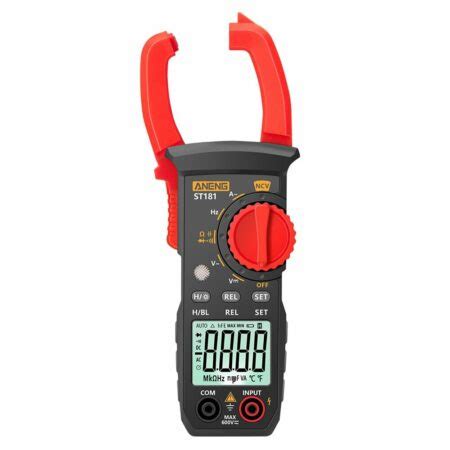 Aneng St Digital Clamp Meter Dc Ac Voltage Counts Multimeter