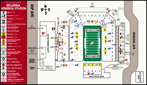 Memorial Stadium Norman Ok Seating Chart - Stadium Seating Chart