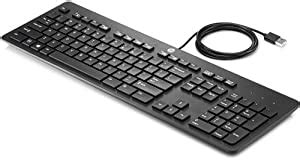 Hp Usb Business Slim Keyboard Claviers Usb Bureau Qwerty Anglais