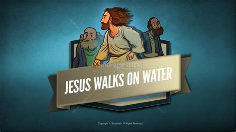 Jesus Walks On Water Kids Bible Story | Clover Media