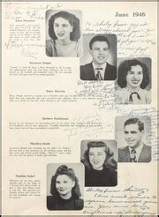 South Side High School - Optimist Yearbook (Newark, NJ), Class of 1946 ...