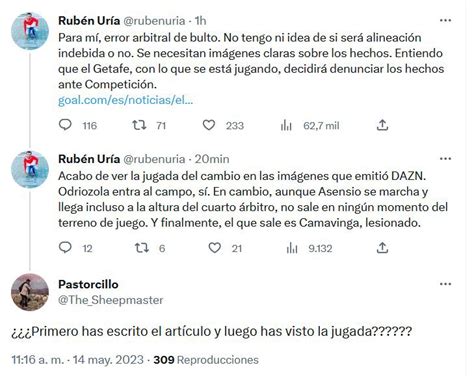 Yihi on Twitter Primero escribe el artículo error arbitral de bulto