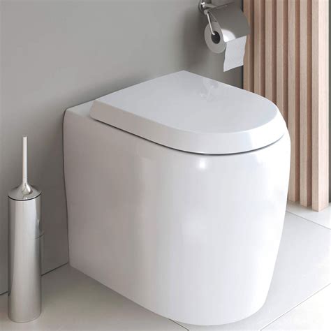 Duravit Qatego 390 X 600mm Floorstanding Back To Wall Rimless Pan