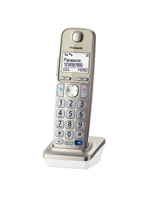 تلفن پاناسونیک مدل KX-TGE210 - نمایندگی پاناسونیک-نمایندگی Panasonic