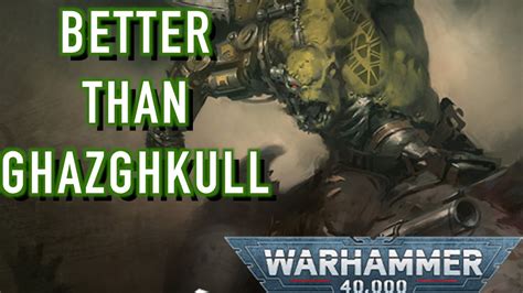 40 Facts And Lore On Mozrog Skragbad Warhammer 40k Orktober Youtube