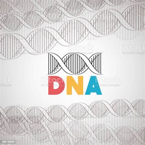 Dna 분자 구조 아이콘 Dna에 대한 스톡 벡터 아트 및 기타 이미지 Dna 개념 건강관리와 의술 Istock