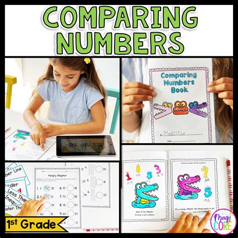 Comparing Numbers Greater Than Less Than 1st Grade Magicore