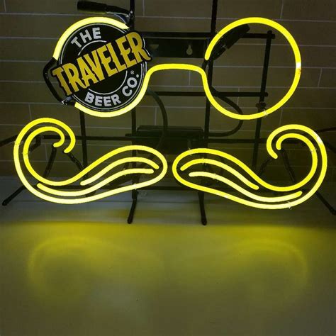 The Traveler Beer Co Neon Sign Bar Sign Neon Light Diy Neon Signs