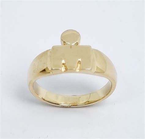 Plain Gold Ironman Ring Rocks And Diamonds Taupo