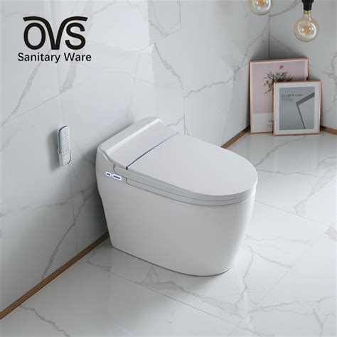 Ovs Cupc New Design Automatic Water Closet Ceramics Toilet One Piece