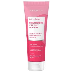 Azarine Active Bright Brightening Creamy Facial Foam 50g