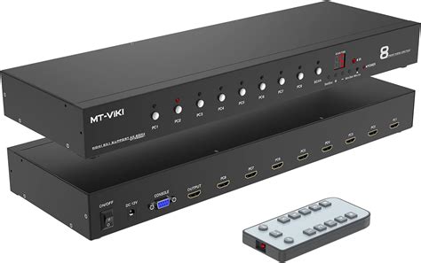 Mt Viki 8 Port Rack Mount Hdmi Switch 4k60hz India Ubuy