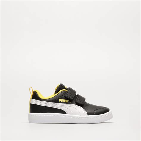 Puma Courtflex V V Ps Schwarz Sizeer De