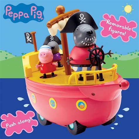 Peppa Pig Grandad Dog's Pirate Ship - Kiwi Families