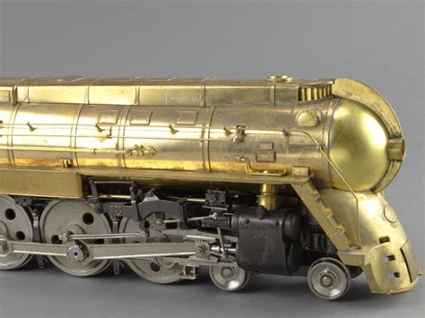 O Scale 2-Rail Brass Model Train - Max Gray NYC Streamlined 4-6-4 Hudson Dreyfuss w/ Centipede ...