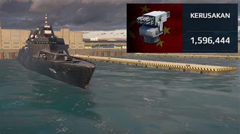 Modern Warships Online Mode Test F126 H JJ30 8 300 Yang Di Buff