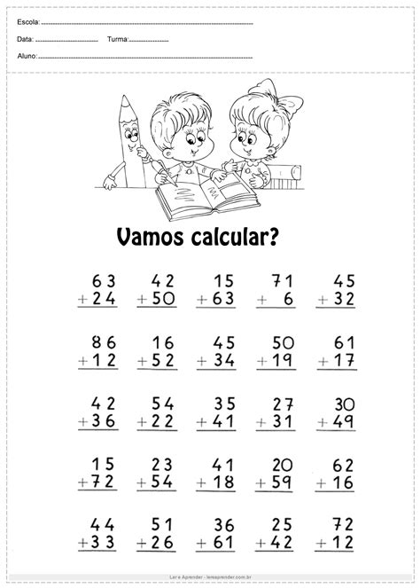 Atividades Para 2 Ano Matematica