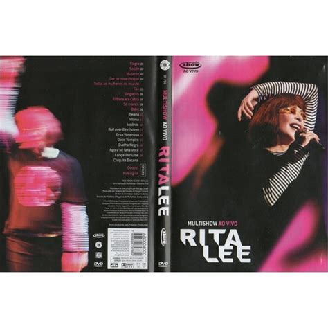 Dvd Rita Lee Multishow Ao Vivo Shopee Brasil