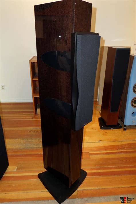 Dynaudio C Platinum Floorstanding Speakers Mocca High Gloss Finish