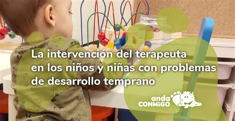 La Intervención Del Terapeuta En Los Niños Y Niñas Con Problemas De