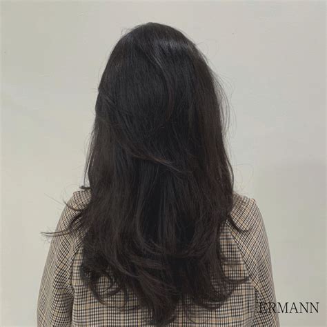 Hairstyle에 있는 No Name님의 핀 긴머리 헤어컷 헤어스타일 미디움 레이어드 머리