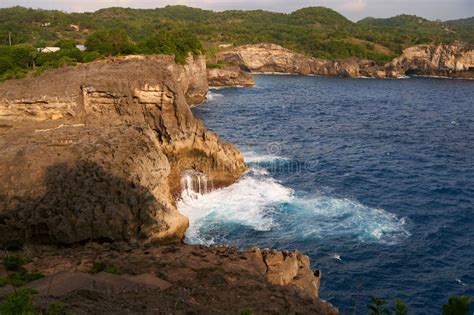 Cinematic Aerial Landscape Shots Of The Beautiful Island Of Nusa Penida