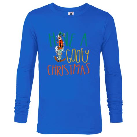 Disney Have A Goofy Christmas Tangled Lights Funny Long Sleeve T