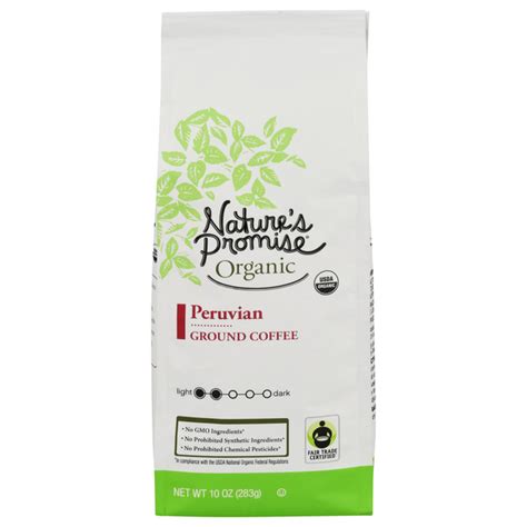 Save on Nature's Promise Organic Peruvian Light Roast Coffee (Ground ...