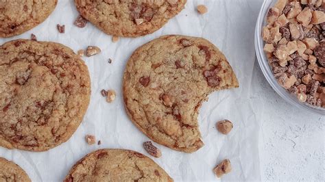 Brown Butter Toffee Cookies Recipe