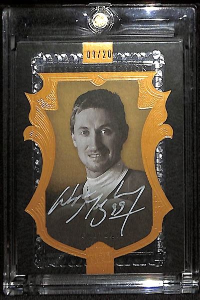 Lot Detail 2015 Upper Deck Master Collection Wayne Gretzky 9 20 On