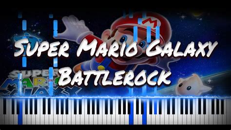 Super Mario Galaxy Battlerock Video Game Piano Cover Piano