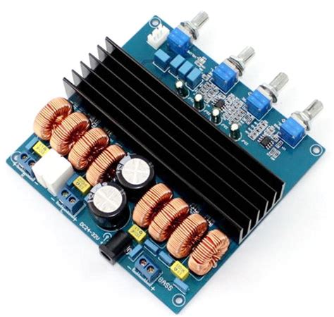 Tda7498 2 1 Digital Amp Amplifier Board Class D 200w 100w 100w Free Image Download