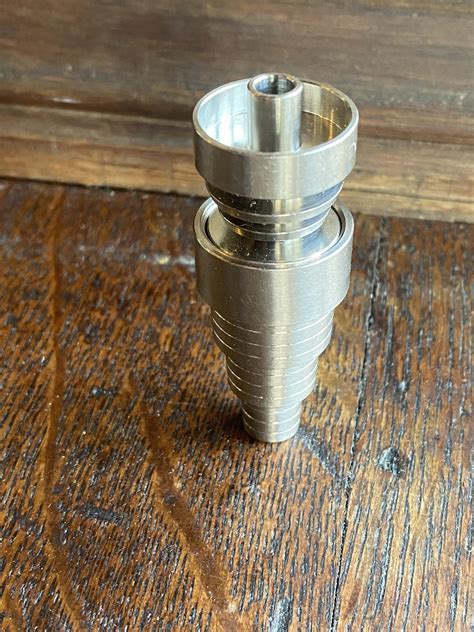 Universal Domeless Titanium Dab Nail 10mm 18mm Sunflower Pipes